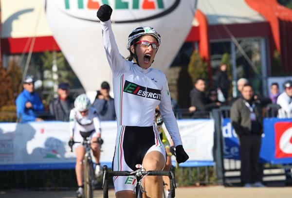 Vania Rossi (Centro Sportivo) on her way to victory