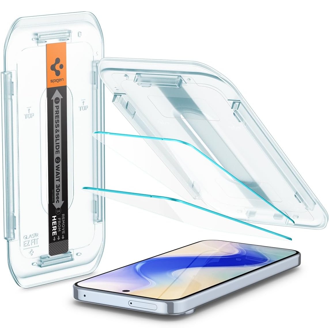 Spigen GlasTR EZ FIT Tempered Glass Screen Protector for Pixel 10 and Pixel 10 Pro