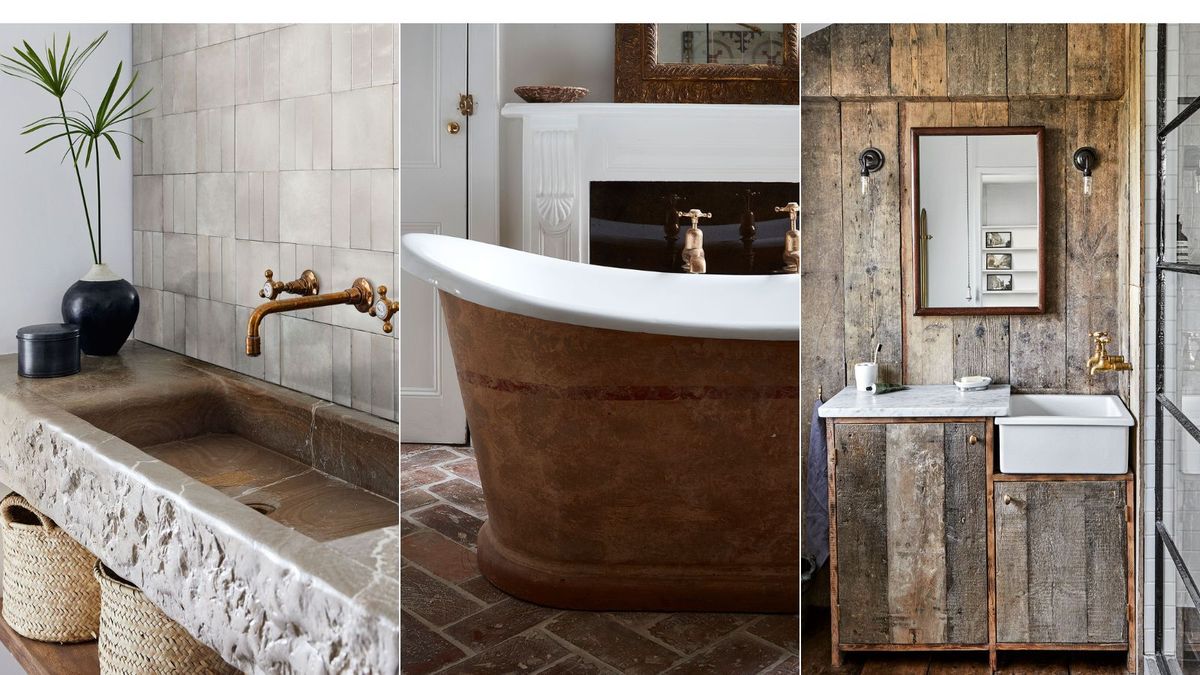 Rustic bathroom ideas: 10 ways to enhance the cozy factor