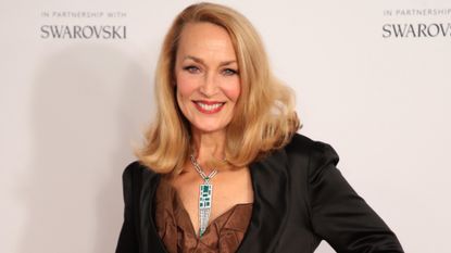 Jerry Hall in the winners room during The Fashion Awards 2018