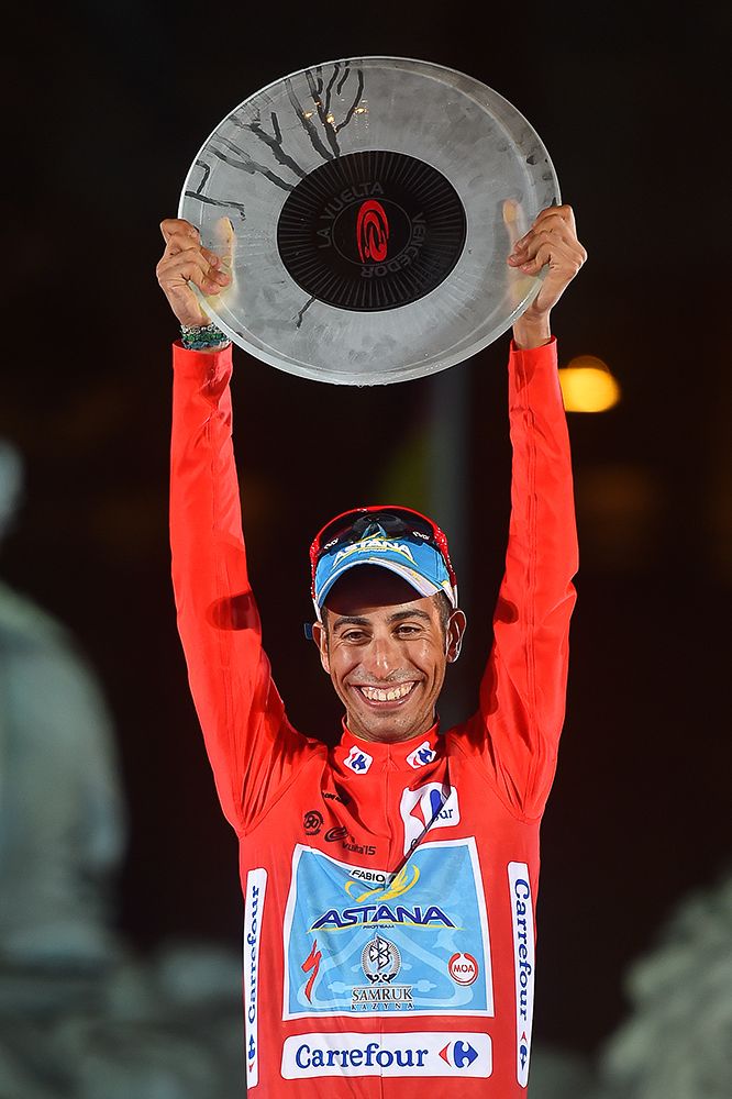 2015 Vuelta a Espana winner Fabio Aru (Astana)