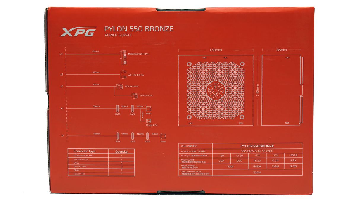 XPG Pylon 550W
