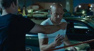 Vin Diesel's Fast and Furious necklace