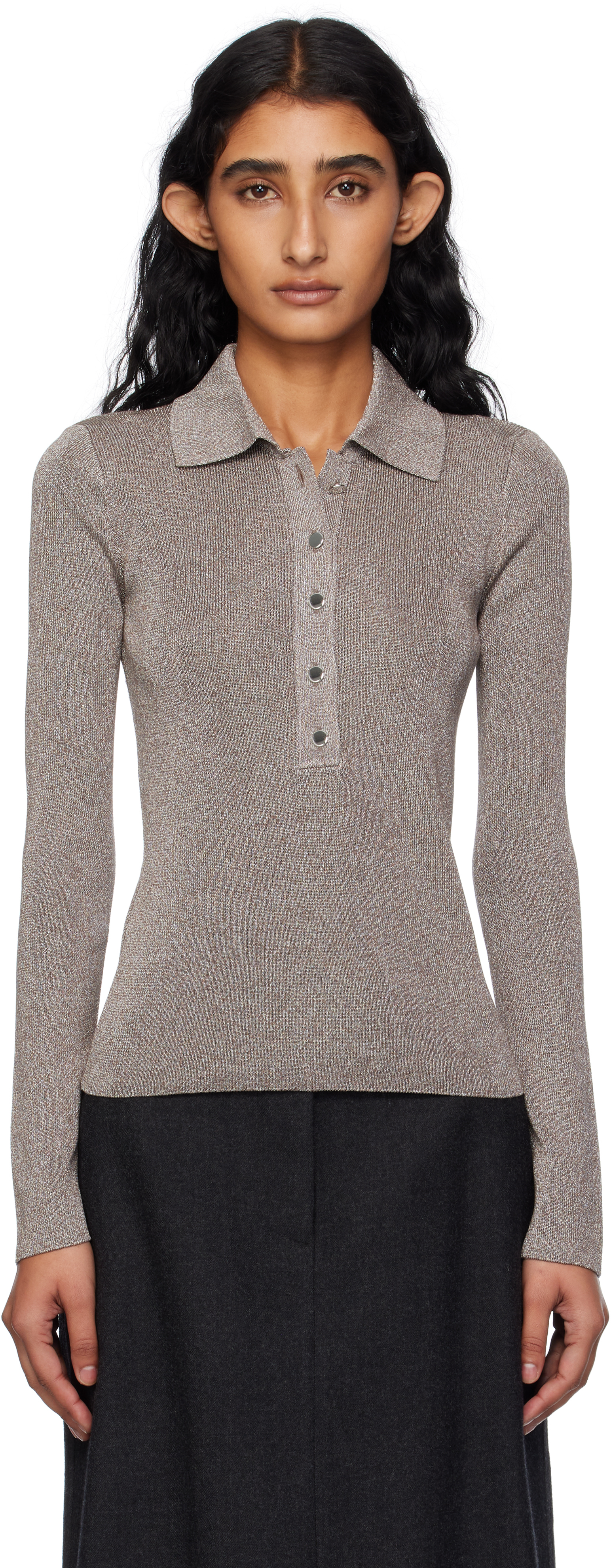 Gray Mila Polo