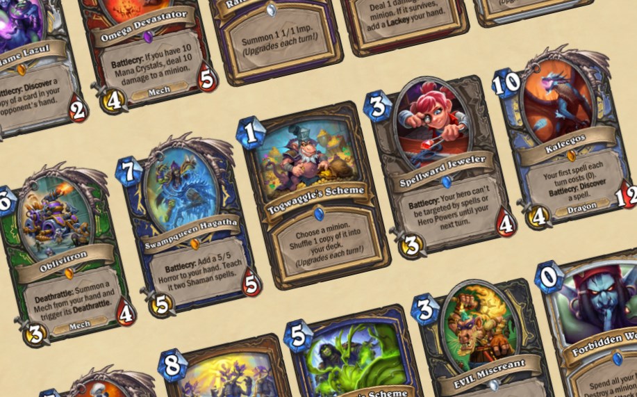 Blizzard reveals 12 new Hearthstone Rise of Shadows cards PC Gamer