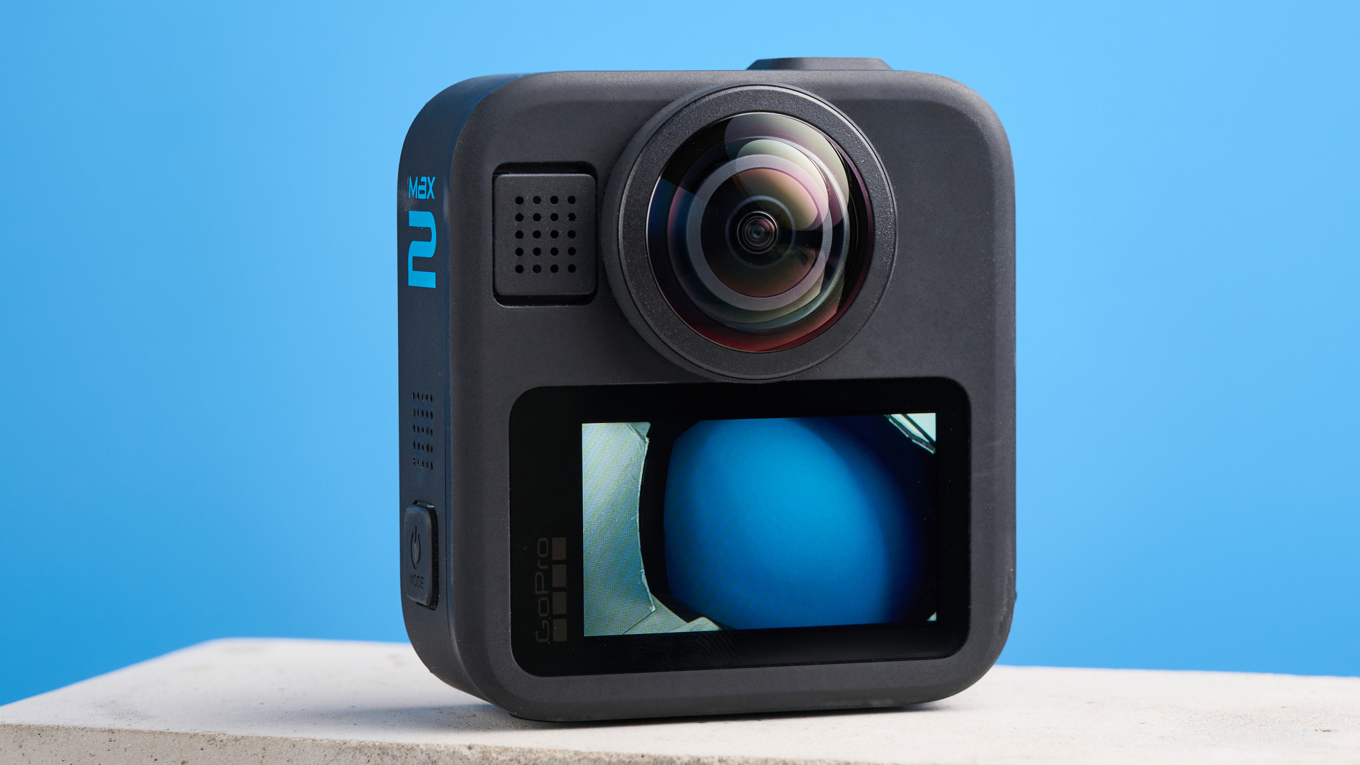 GoPro MAX2 rear screen