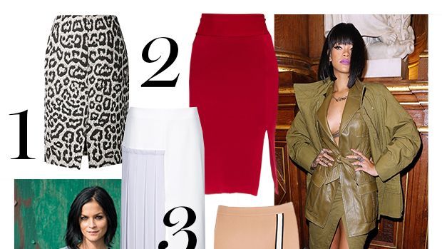 high slit skirt trend