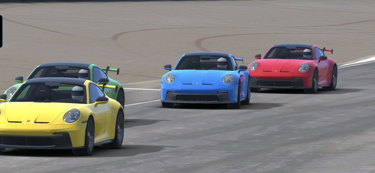 Real Racing 3 gameplay on the Honor Magic 5 Pro