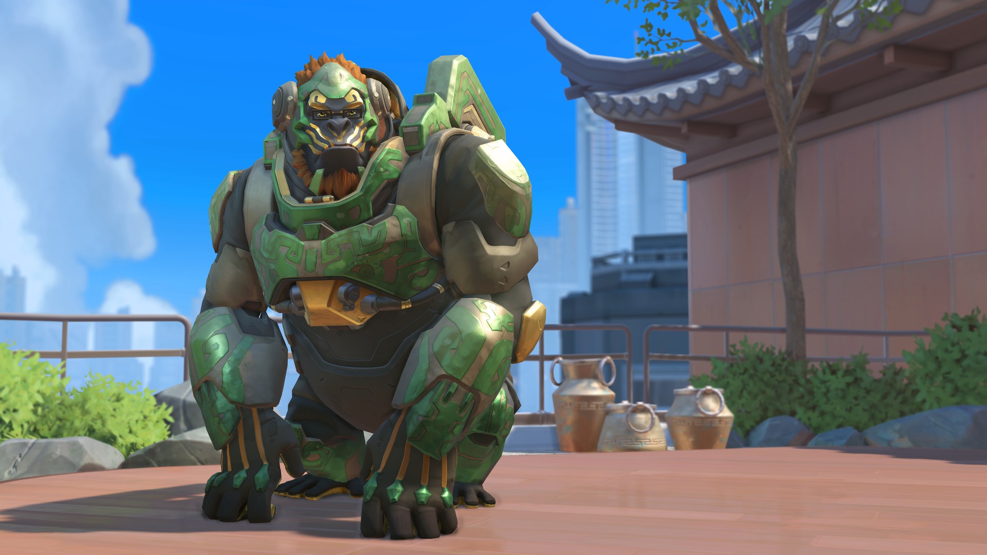 Winston's lunar new year skin