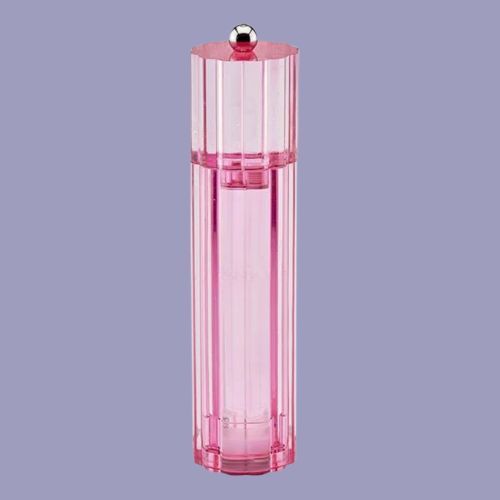 Pink Icy Flute Salt or Pepper Mill