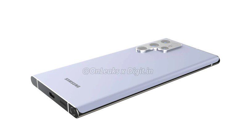 Samsung Galaxy S22 Ultra Leaked Render