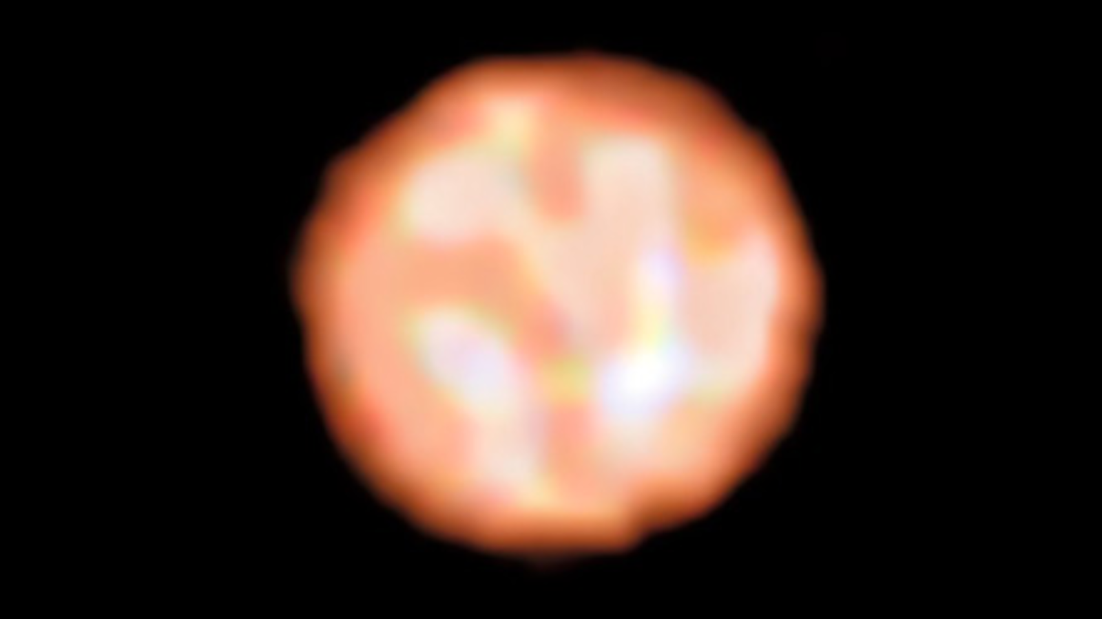 The red giant star π1 Gruis as seen by the Very Large Telescope