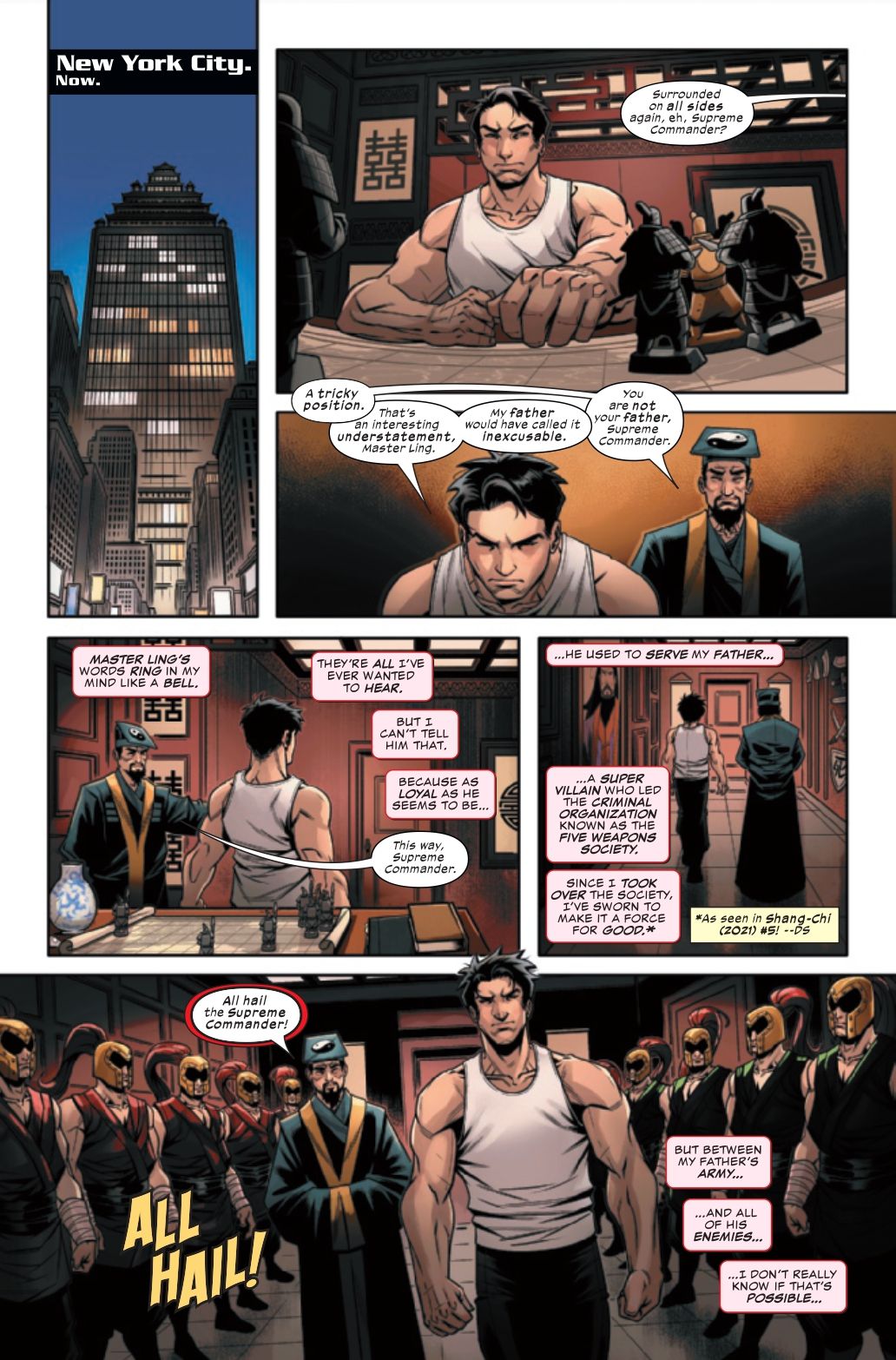 Art from Deadly Hands of Kung Fu #1