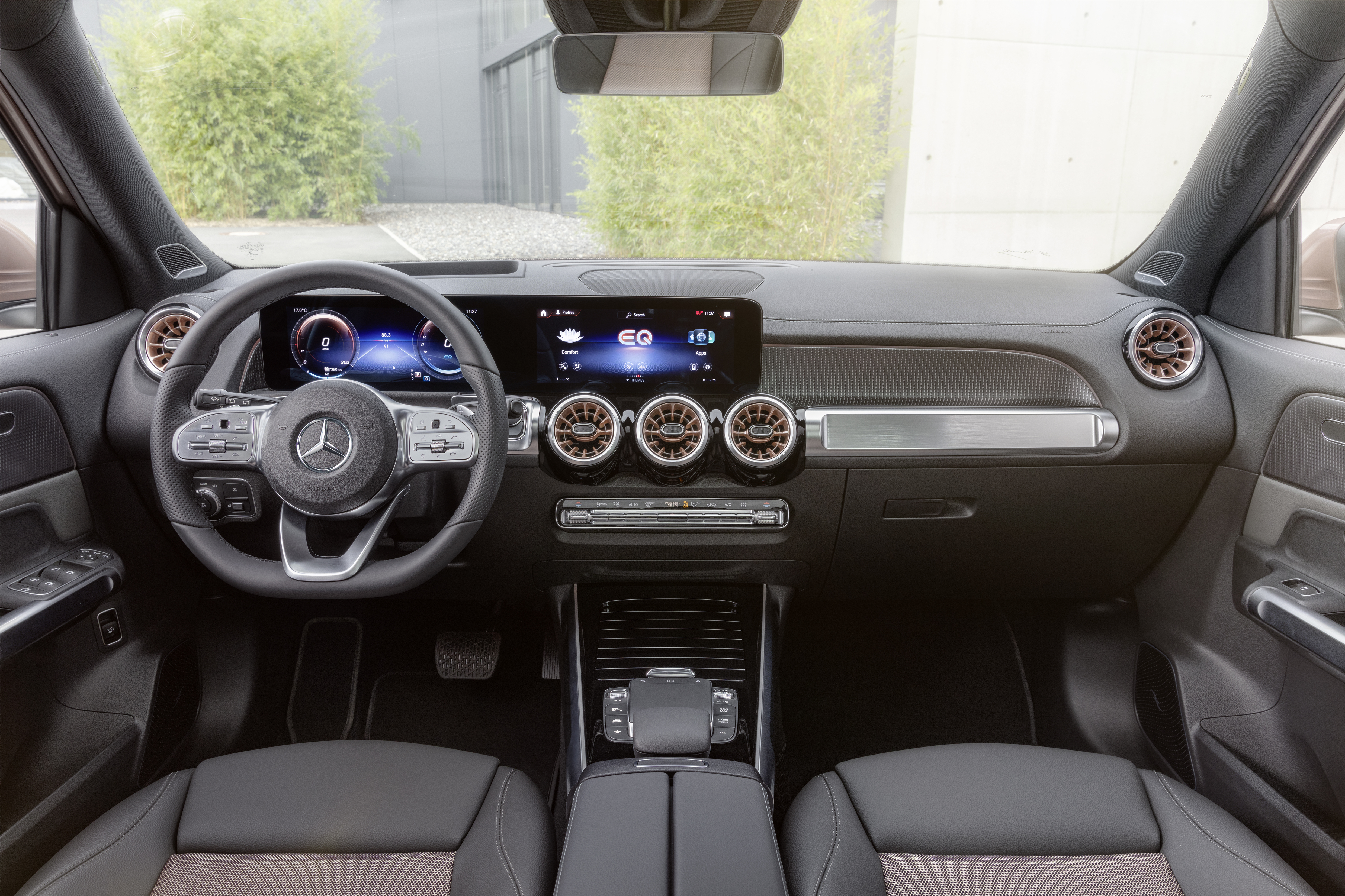 mercedes eqb interior