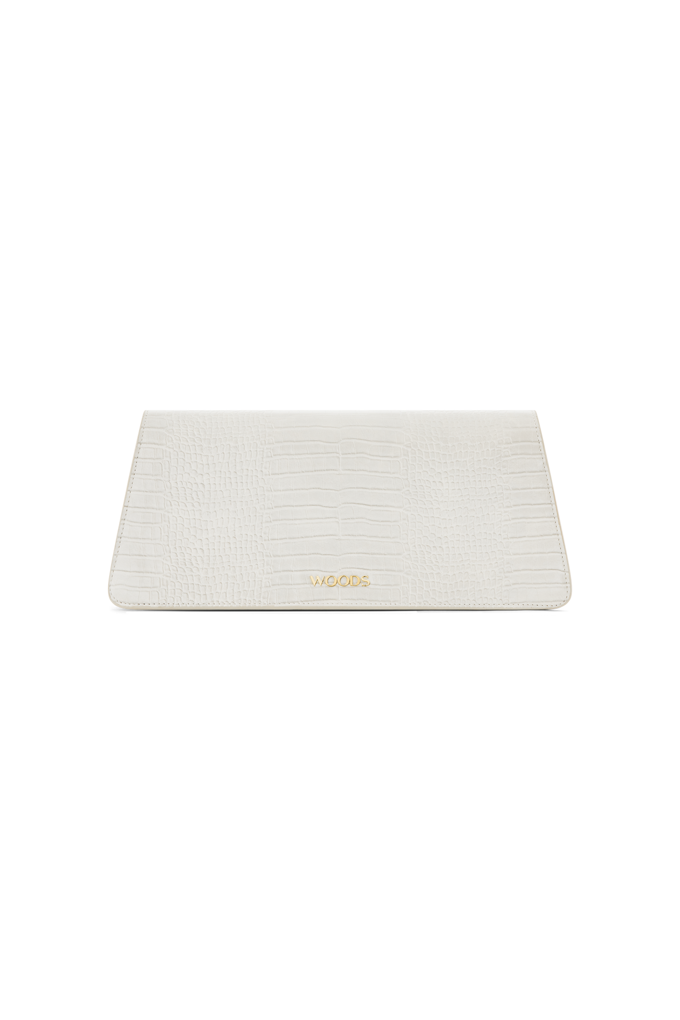 Tux Clutch Mini Off-White Croco