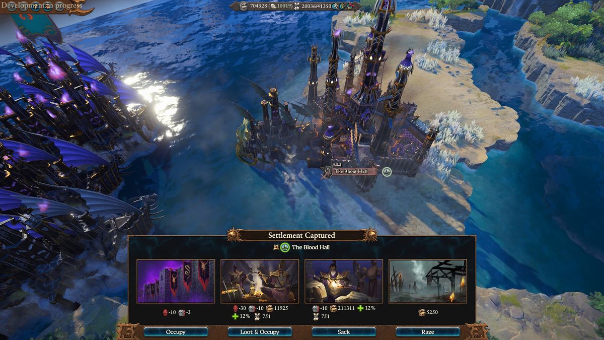 Black Arks sacking Blood Hall
