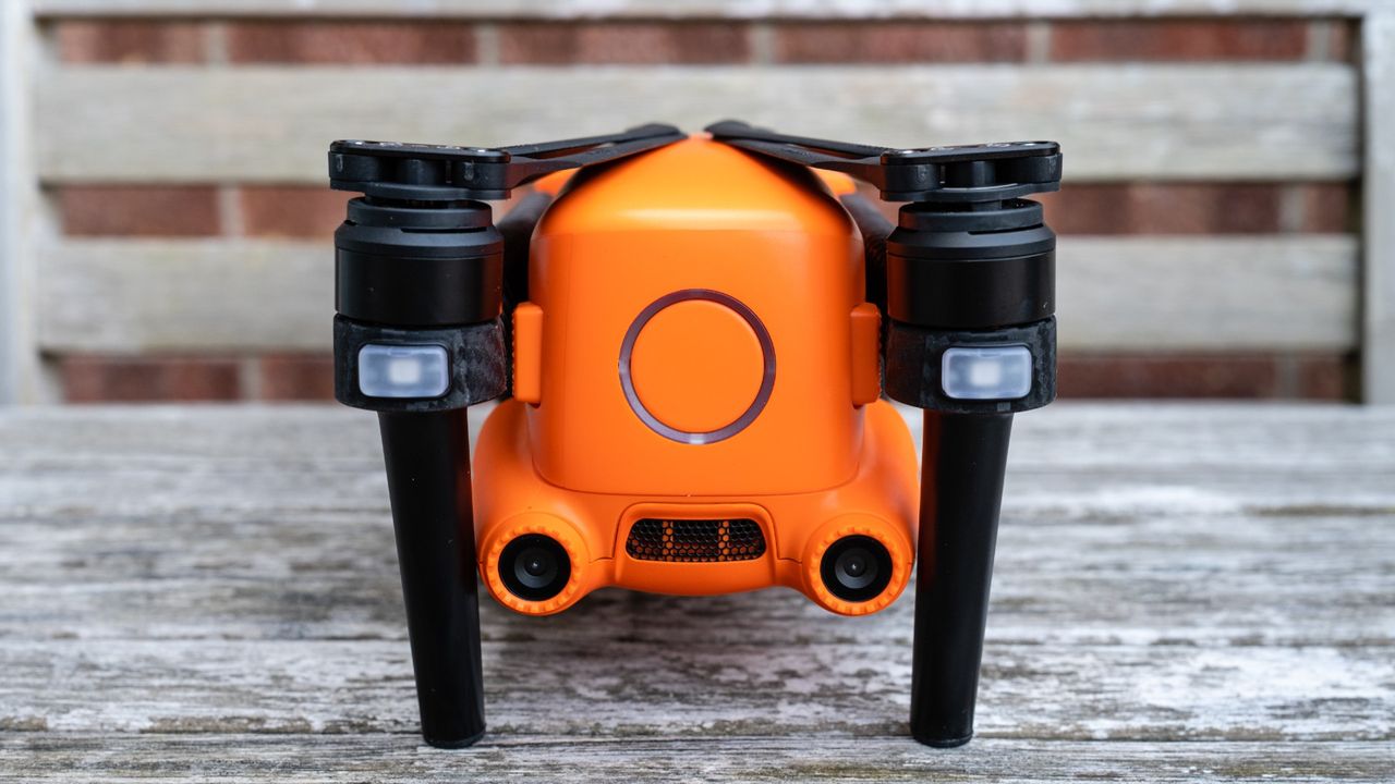 Autel EVO Lite+_Close up of back of drone (folded up).
