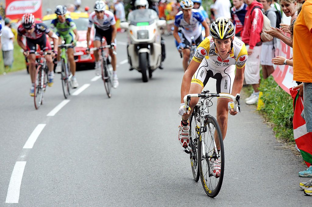 Cycling : Tour de France / Stage 10
RICCO Riccardo (Ita) / SASTRE Carlos (Esp) / EVANS Cadel (Aus) / NIBALI Vincenzo (Sui) / VANDEVELDE VANDE VELDE Christian (Usa) /
Pau - Hautacam (156 Km) /
Ronde van Frankrijk / TDF / Etape Rit / (c)Tim De Waele
