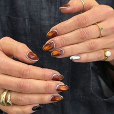Halo nail trend