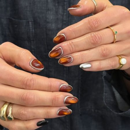 Halo nail trend