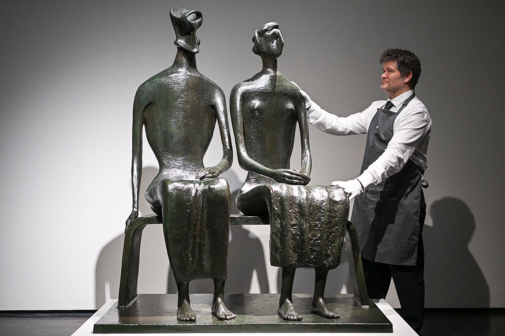 Henry Moore's masterpiece 'King and Queen'