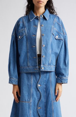 Oversize Denim Trucker Jacket