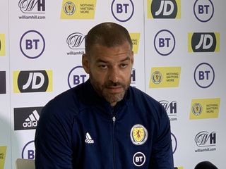 Scotland coach Steven Reid