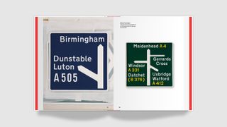 Road signs, from Margaret Calvert: Woman at Work, Unit Editions