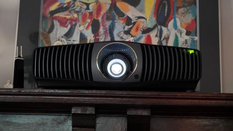 BenQ W5800 projector on table