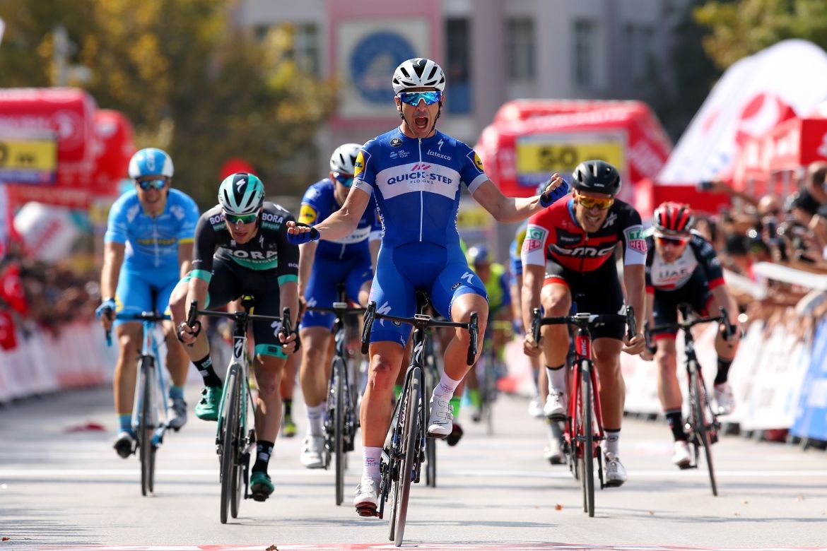 Max Richeze celebrates his win