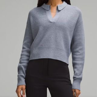 lululemon collared jumper