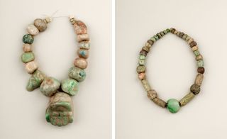 Frida Kahlo's stone necklaces
