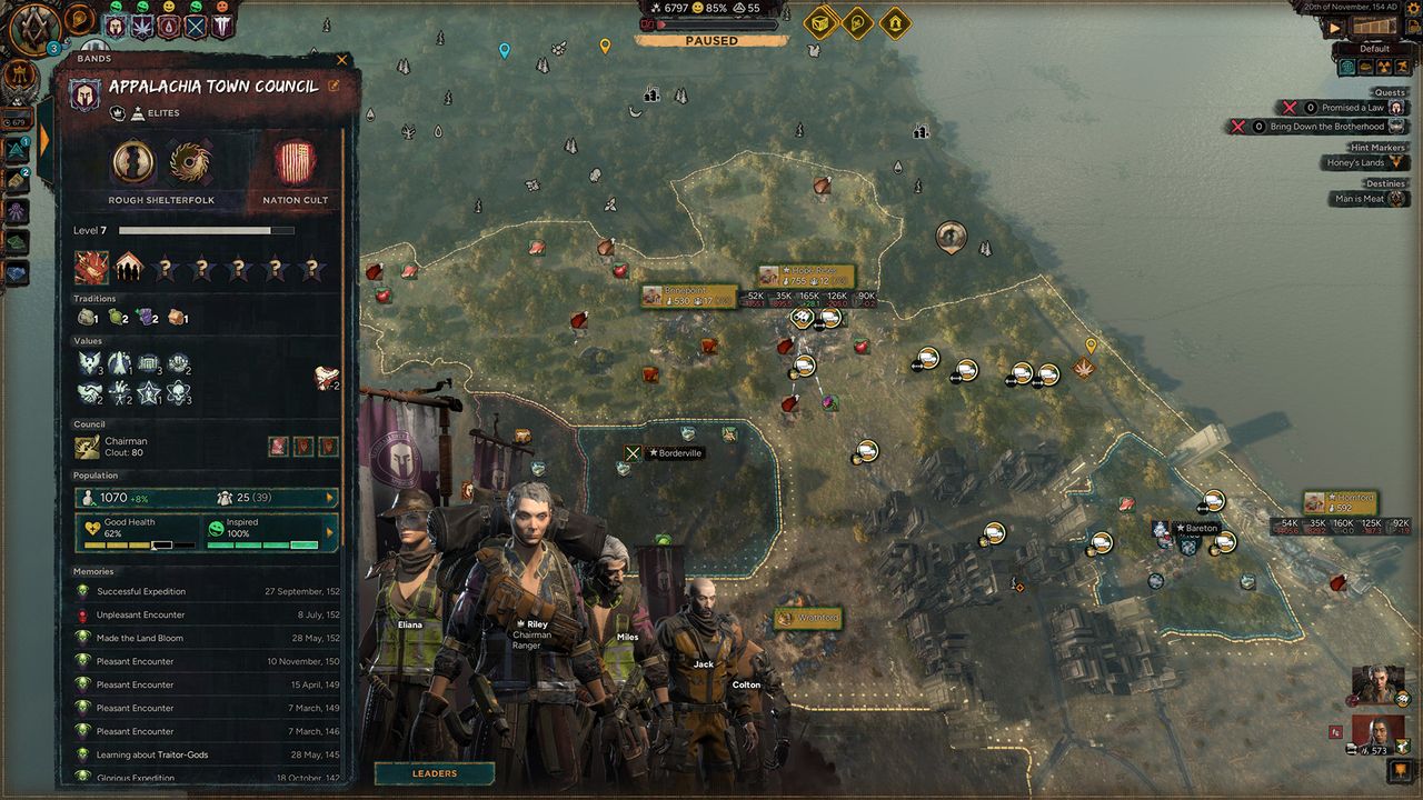Upcoming strategy game Afterworld.