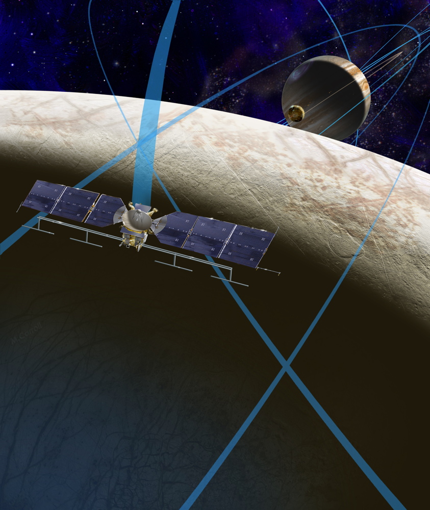 Artist&#039;s Concept of NASA Europa Mission