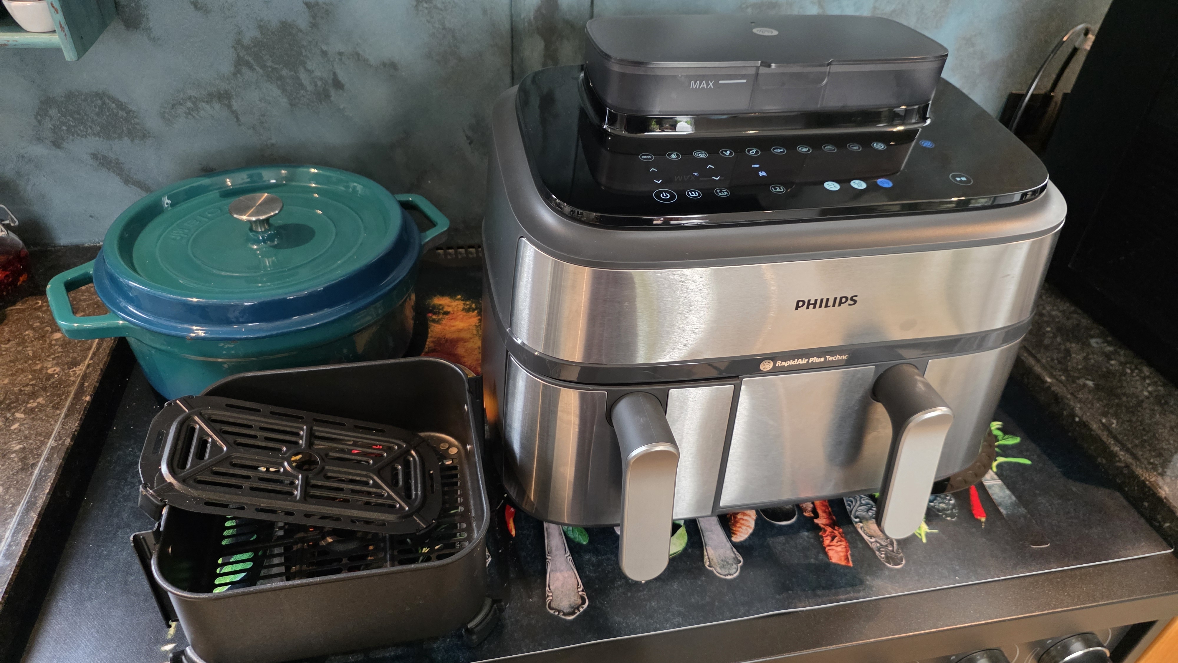 Philips Airfryer 5000 Dual Basket (NA555/00)