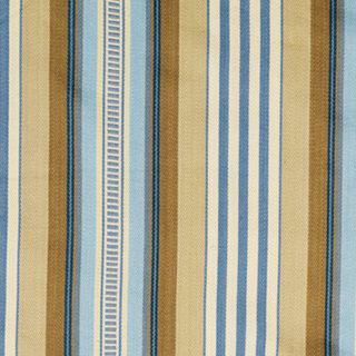 fabric with blue and cream stripes
