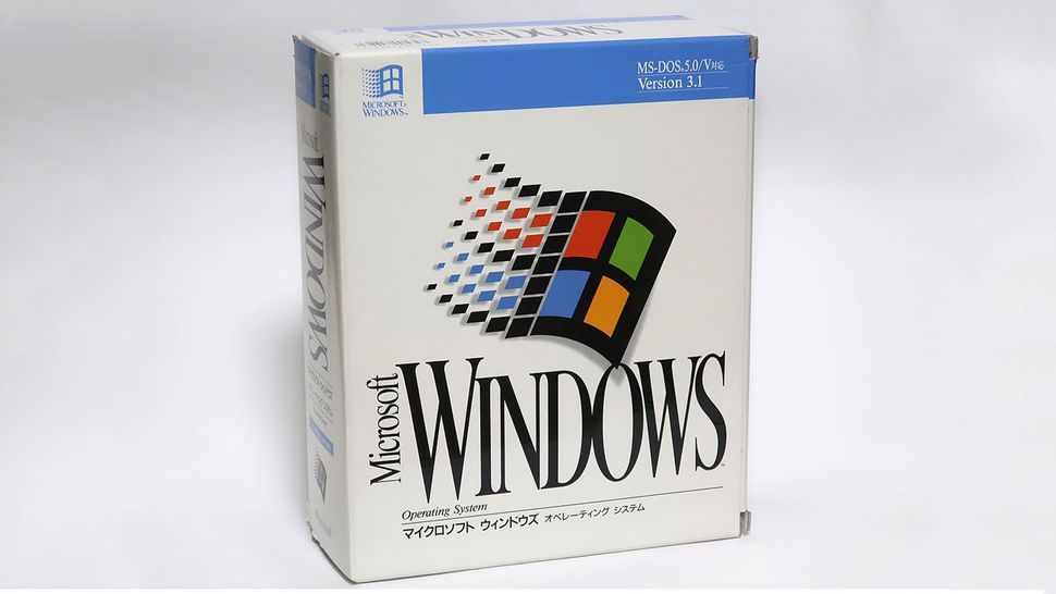 Windows 3.1 box