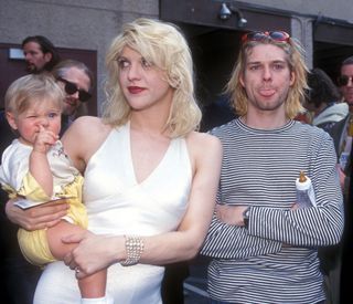 Kurt Cobain, Courtney Love, Frances Bean Kobain, MTV Video Music Awards, 1993