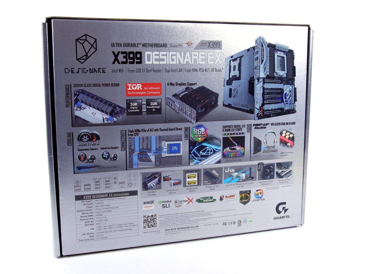 Gigabyte X399 Designare EX Motherboard Review - Tom's Hardware