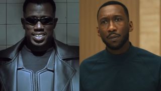 Wesley Snipes in Blade and Mahershala Ali in Swan Song