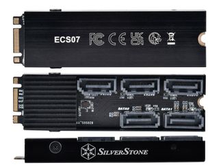 Silverstone ECS07 M.2 to 5x SATA