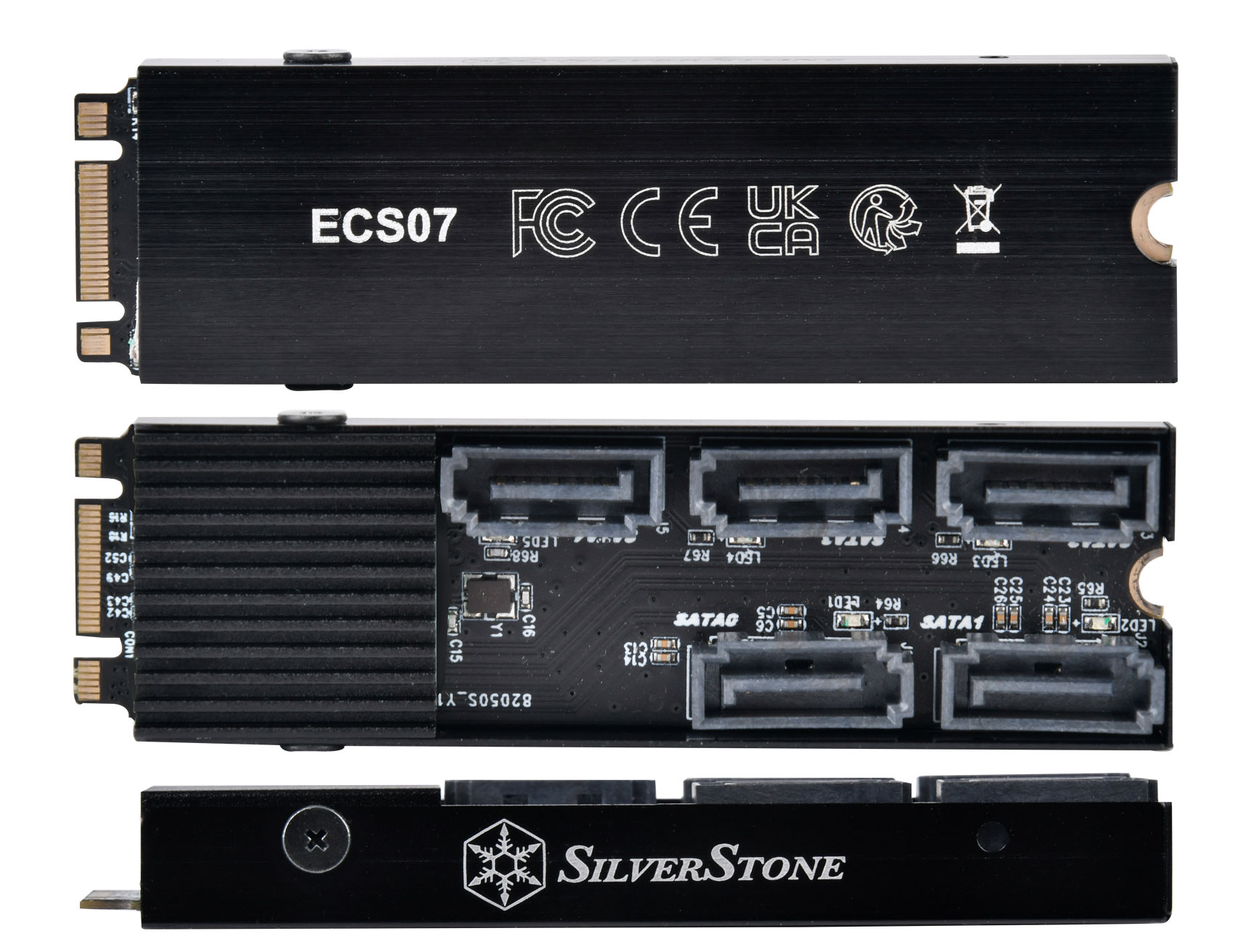 Silverstone Turns One M Slot Into Five Sata Ports Tom S Hardware