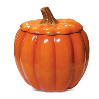 Pumpkin candle