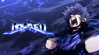 A footballer yells in promotional art for Locked 2.