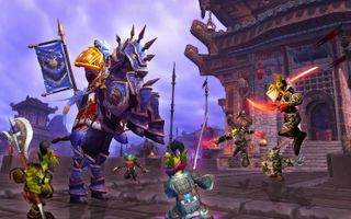 Captura de pantalla promocional de World of Warcraft: Mists of Pandaria