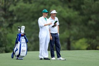 Keith Mitchell and John Limanti at The Masters in 2023