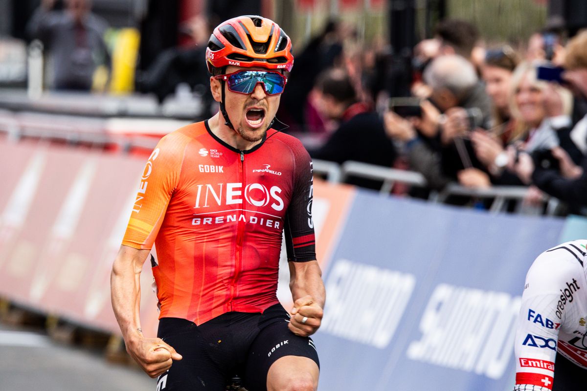 Pidcock&#039;s road highlight of the season was taking victory at Amstel Gold Race