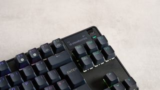 Close-up of navigation keys on SteelSeries Apex Pro TKL Wireless Gen 3