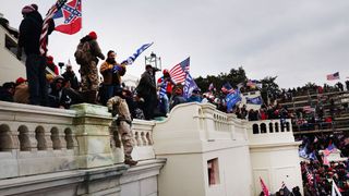 trump supporters hold "stop the steal" rally in dc amid ratification of presidential election