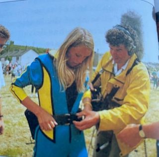 Anneka Rice in Challenge Anneka.